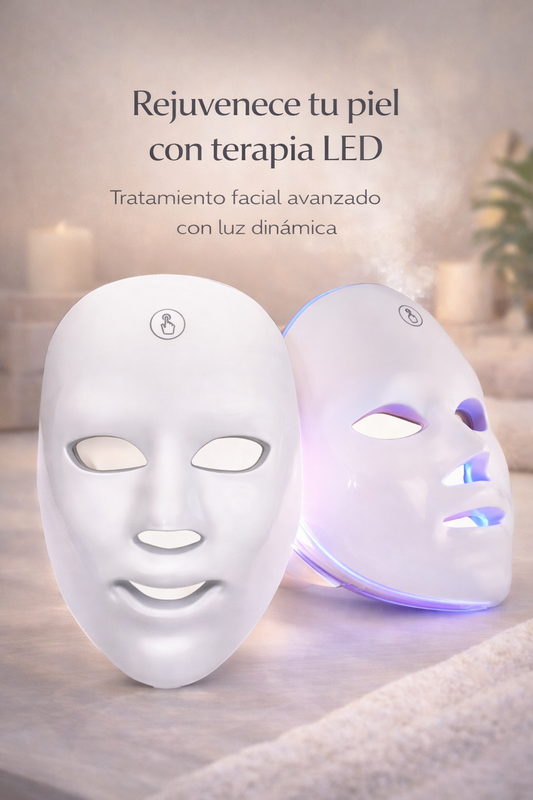 ✨ Máscara LED Facial – Cuidado de la piel desde casa de forma práctica y cómoda