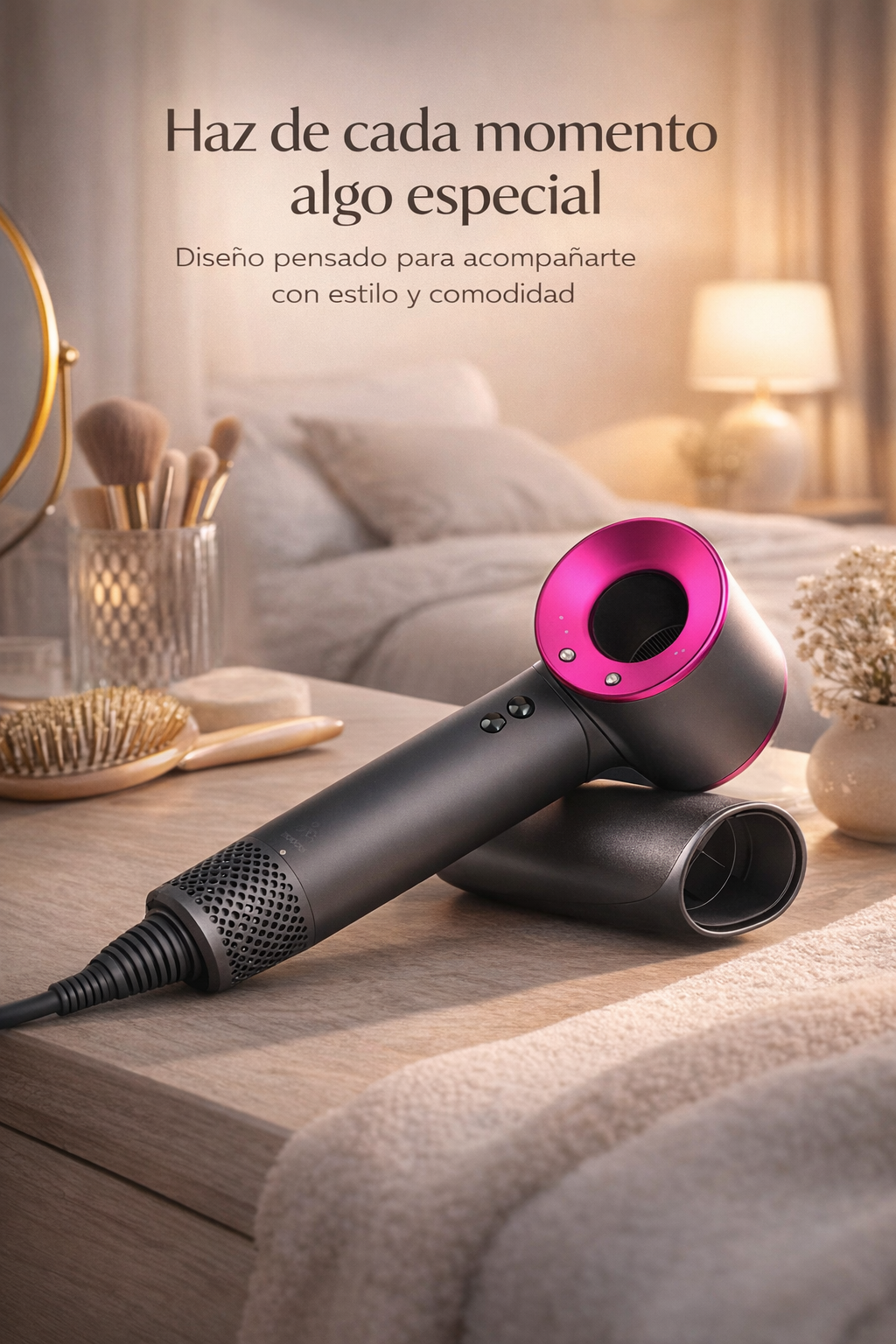 💨 Secador de Pelo Supersónico Profesional – Secado rápido, ligero y con acabado más suave