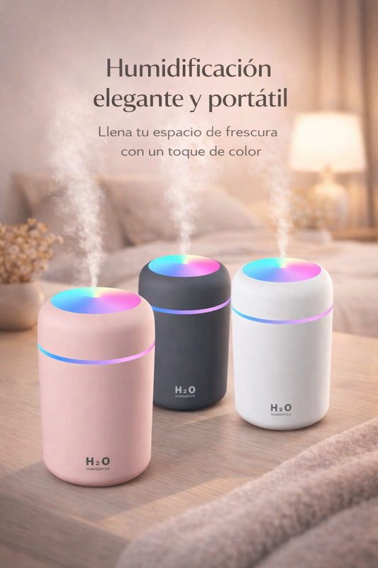 💧 Humidificador USB Compacto – Ambiente más fresco y cómodo donde estés