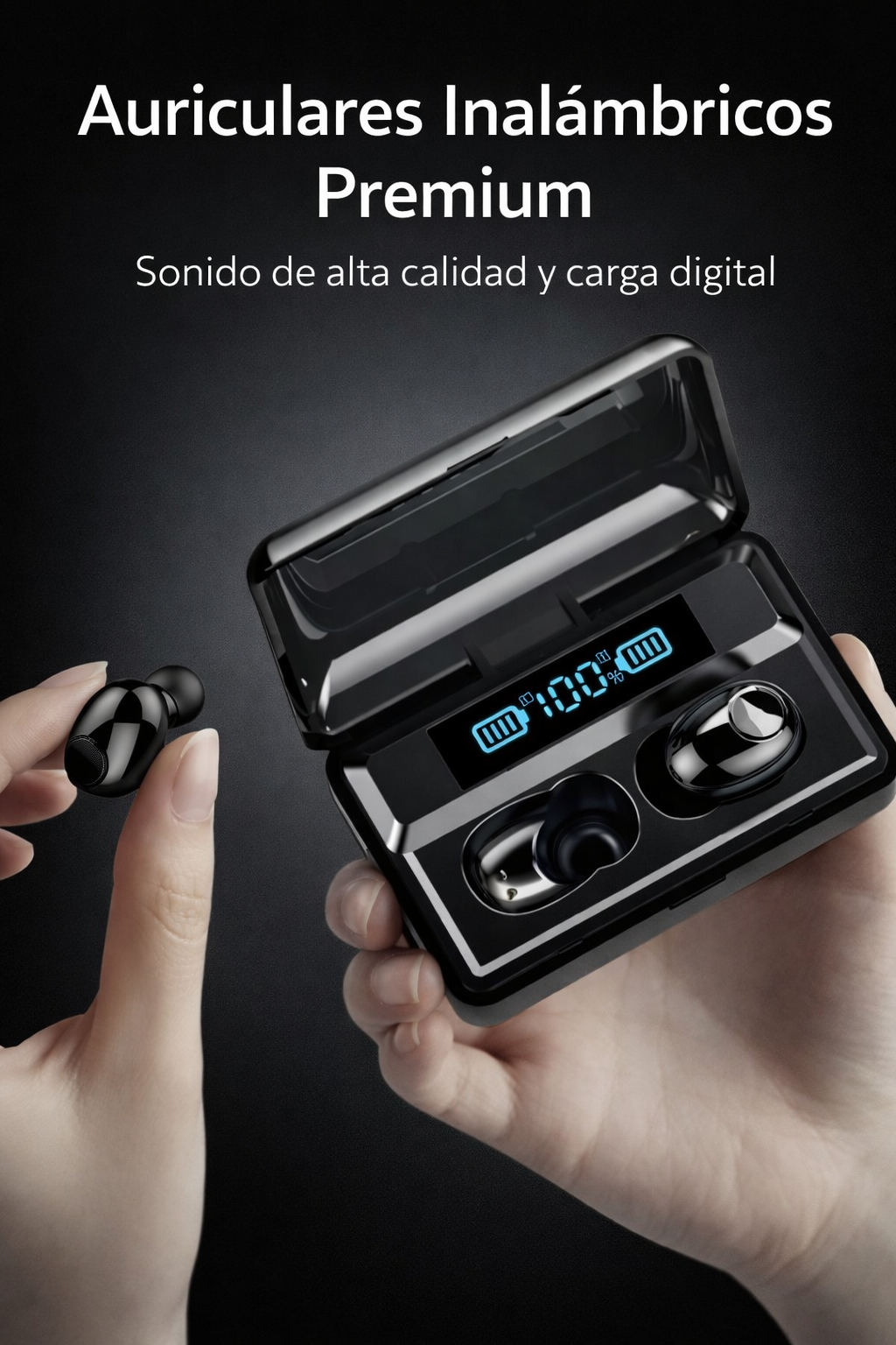 🎧 Audífonos F9-5 TWS In-Ear – Libertad total para escuchar donde quieras