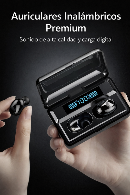 🎧 Audífonos F9-5 TWS In-Ear – Libertad total para escuchar donde quieras