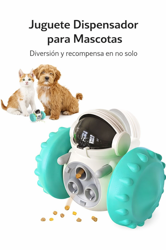 🤖 Juguete Interactivo KINGO Dispensador de Alimento – Diversión y estimulación para tu mascota