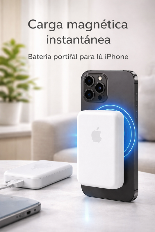 🔋 Battery Pack MagSafe 15000 mAh – Energía extra para tu iPhone en cualquier momento