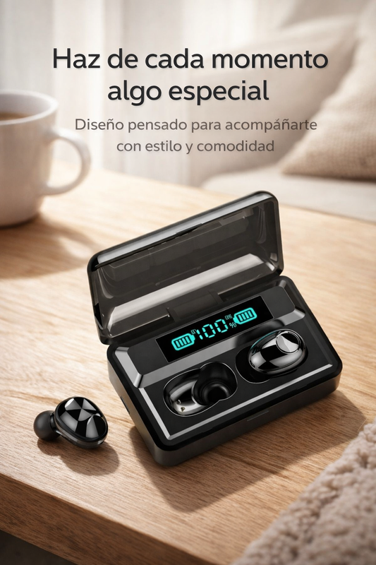 🎧 Audífonos F9-5 TWS In-Ear – Libertad total para escuchar donde quieras